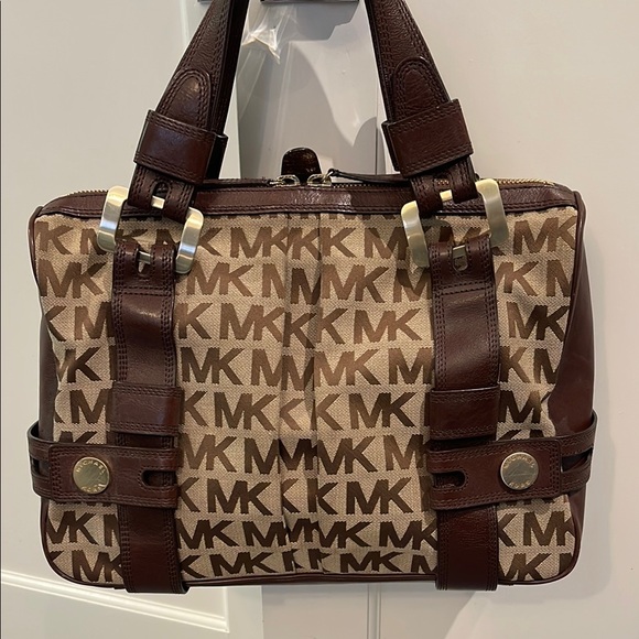 Michael Kors Other - Michael Kors Brown Monogram Bag